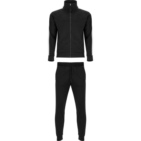 Roly RY6410 Creta Tracksuit - Black 02 - M