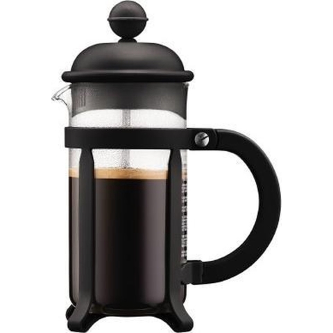 bodum PRESS JAVA Cafetière Transparant, Zwart Capaciteit koppen: 3