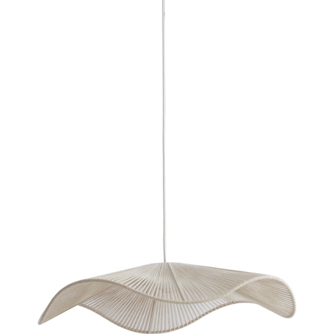 Light & Living - Hanglamp RAFA - Ø50x12cm - Wit