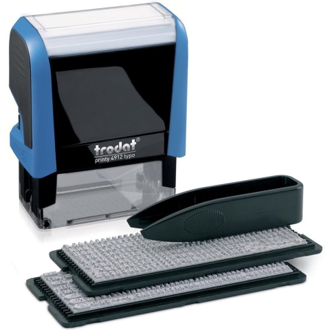 Trodat 43145 Tekststempel Zwart 47 x 18 mm (bxh)