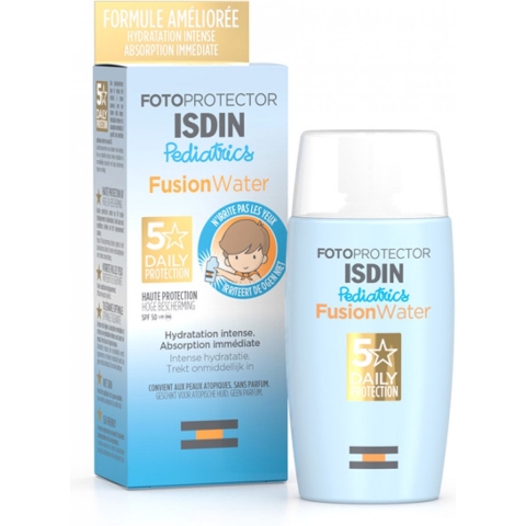 ISDIN Fotoprotector Pediatrics FusionWater SPF 50+ | 50 ml