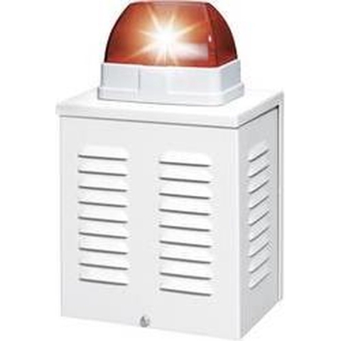ABUS SG1650 Alarmsirene met flitslicht 110 dB Rood Binnen, Buiten 12 V/DC