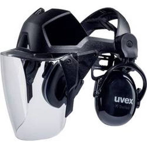uvex 9715 9790212 Gelaatsbescherming Zwart