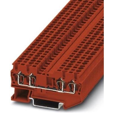 Phoenix Contact 3037410 Doorgangsklem 5.2 mm Spanveer Rood 50 stuk(s)
