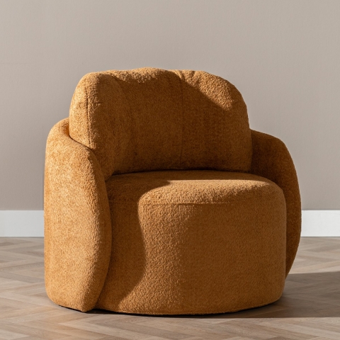 Bronx71 Scandinavische Fauteuil Nino terracotta
