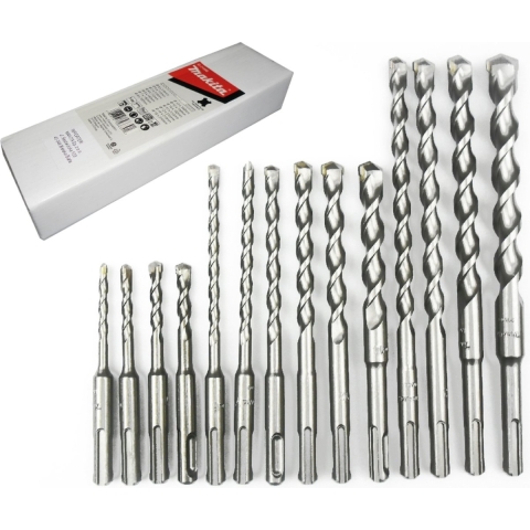 Makita Accessoires D-71956 - SDS-Plus 14 delige SDS-Plus borenset - D-71956