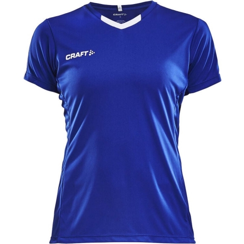 Craft 1905567 Progress Contrast Jersey W - Club Cobolt/White - XS