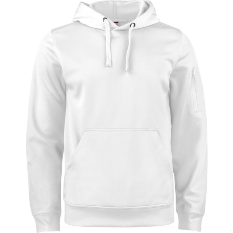 Clique 021011 Basic Active Hoody - Wit - M