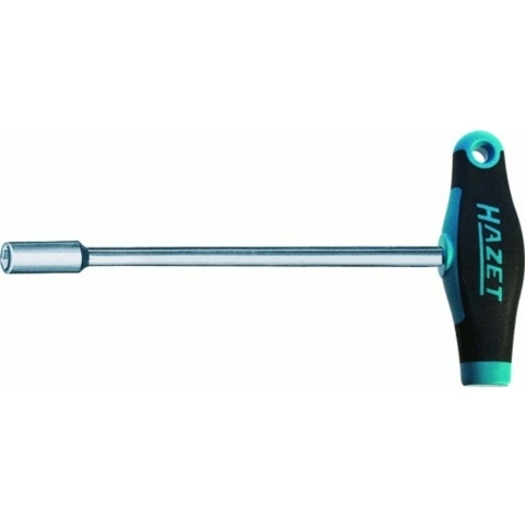 HAZET Dopsleutel · met T-greep 428-12 · Buiten-zeskant-profiel · SW 12 mm
