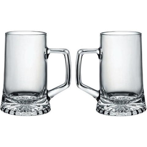 Bormioli Rocco Bierglazen pullen - 2x stuks - bierpullen - 510 ml -