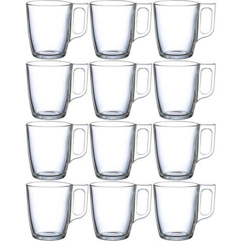 Luminarc Theeglazen / koffieglazen - 12x stuks - glas - 250 ml -