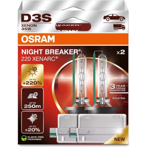 OSRAM 66340XN2-2HB Xenonlamp Xenarc Night Breaker 220 D3S 35 W 42 V