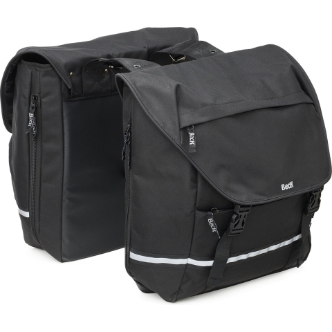 Dubbele fietstas SPRTV XL Zwarte Bies 40L Zwart