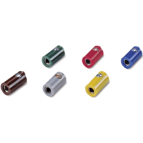 Modelspoor mof 2.6 mm 100 stuk(s) Zonder dwarsgat Geel