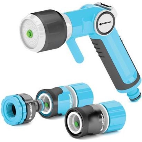 Cellfast set met mutifunctioneel sproeipistool ergo 3/4 inch - Velleman