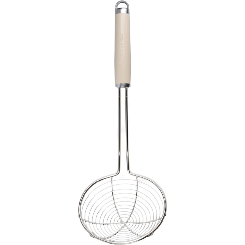 KitchenAid - Schuimspaan, Frituurschep - Almond Cream - Hittebestendig