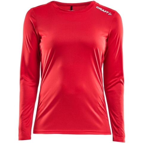 Craft 1907365 Rush LS Tee W - Bright Red - XXL