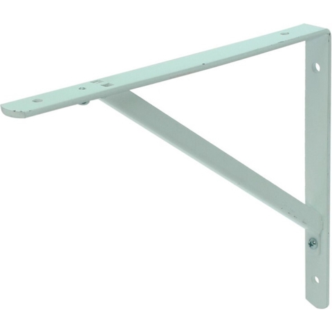 GB plankdrager demontabel wit 250x300 25x5/15x15x2 epoxy coating wit | 2 stuks - GB82424