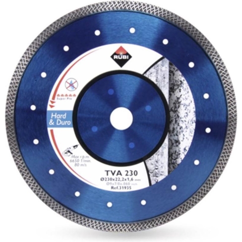 Rubi TVA 115 Diamantzaagblad | 115x22,23x1,4 mm | SUPERPRO - 31932