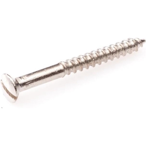 Hoenderdaal Houtschroef Messing Vernikkeld Lk Zs Din95 3.0X20 | 200 stuks - 0121.24.13020