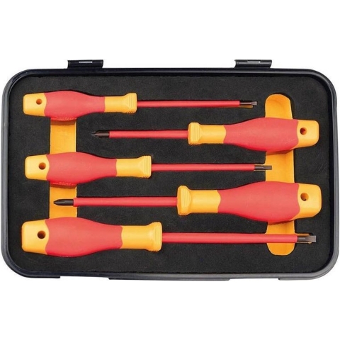 Brüder Mannesmann VDE Schroevendraaierset 5 dlg (Hobby) - 11221