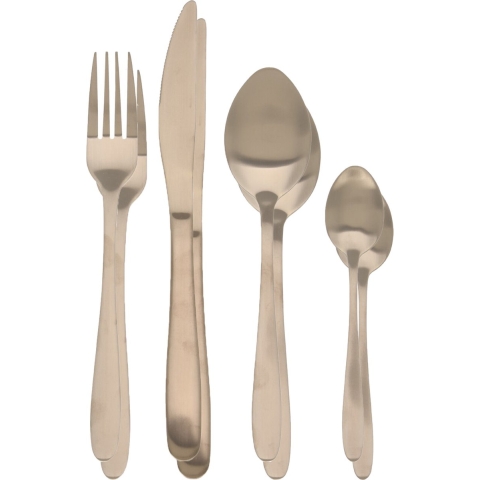Bestekset Tableware Collection - 32-delig - goud - RVS - 8 personen -