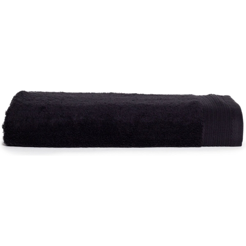 The One Towelling TH1100 Deluxe Beach Towel - Black - 100 x 180 cm