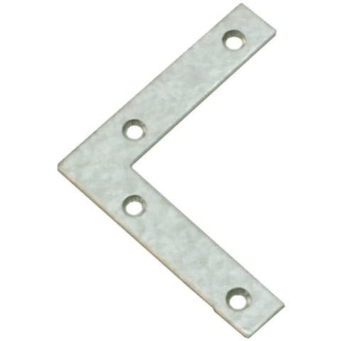 GB rechte raamhoek 50x10x1.5 verzinkt | 100 stuks - 17233050