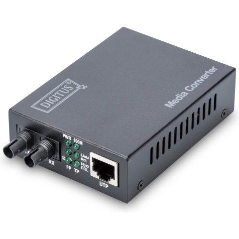 Digitus DN-82010-1 Netwerk mediaconverter LAN, ST Simplex 100 MBit/s