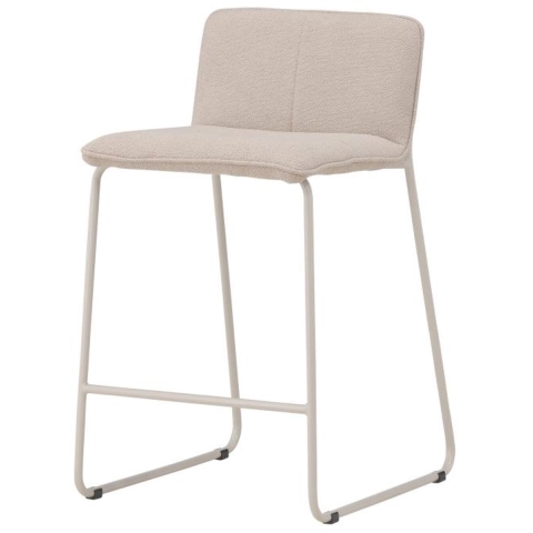 Svea - Mesko barkruk 64 cm - boucle - beige