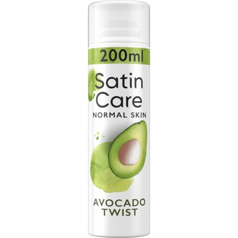 6x Gillette Venus Scheergel Satin Care Avocado Twist 200 ml