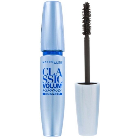 3x Maybelline Volum'Express Mascara Waterproof Black