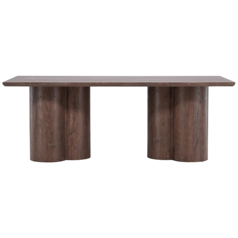 Svea - Rova rechthoekige eettafel - 100 x 210 cm - mokka