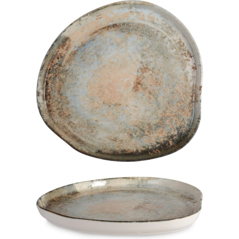 Rinart Dinerbord - Obvara - Porselein - 26 cm - set van 6