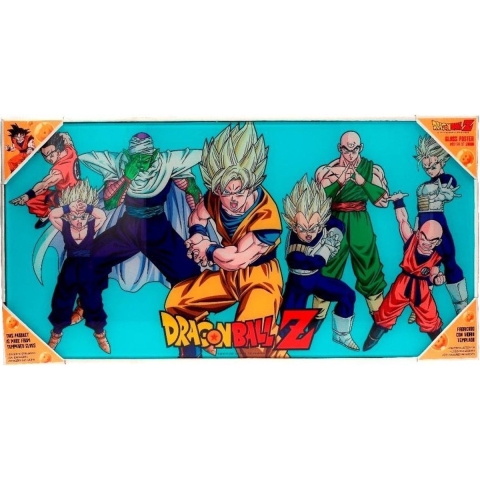 Dragon Ball Z: Heroes 60 x 30 cm Glass Poster