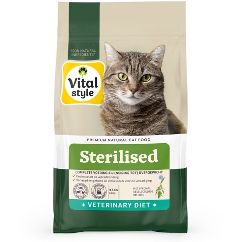 VITALstyle Sterilised Kattenvoer 3,5 kg