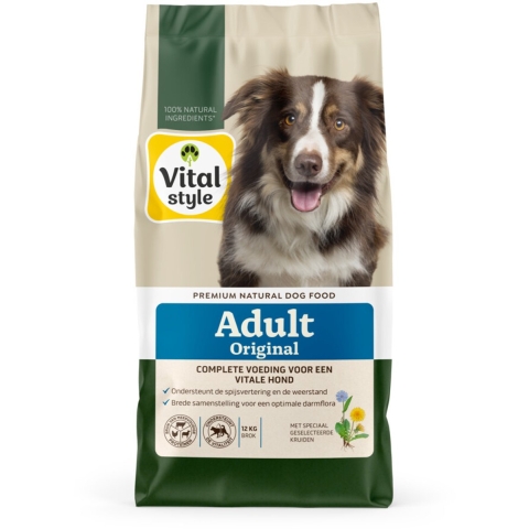 VITALstyle Adult Original Hondenvoer 12 kg