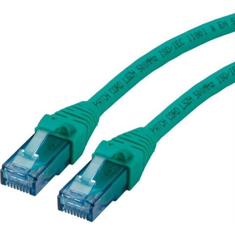 ROLINE Patchkabel Cat.6A UTP, Component Level, LSOH, groen, 20 m