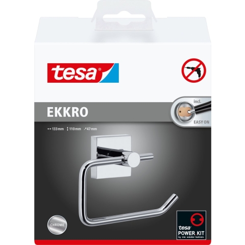 tesa ekkro Toiletrolhouder Lijm Metaal