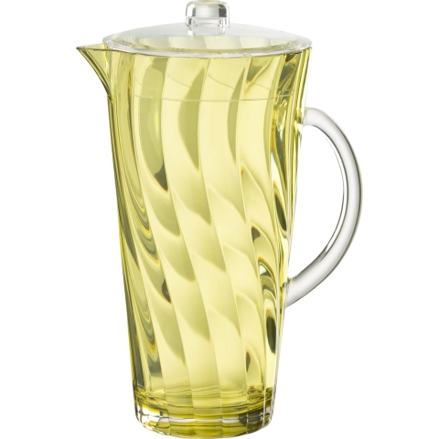 J-Line Kruik Wave Acryl Geel