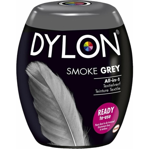 3x Dylon Textielverf Smoke Grey 350 gr