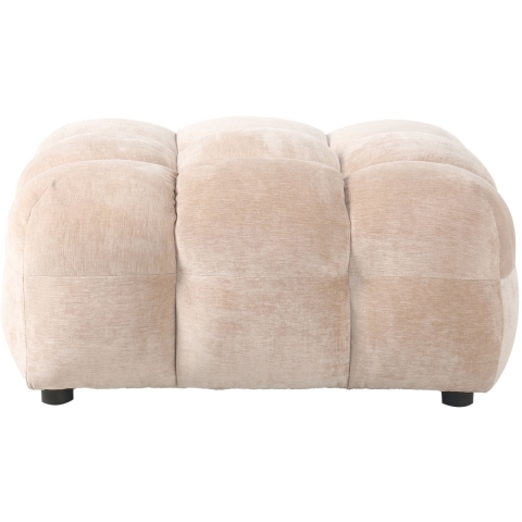 Dutchbone Hackman Hocker Velours Beige