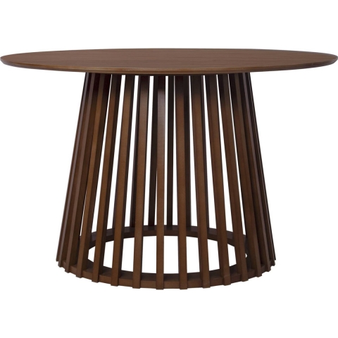 sweeek - Eettafel met houteffect, sparrenhouten poten, 4 zitplaatsen