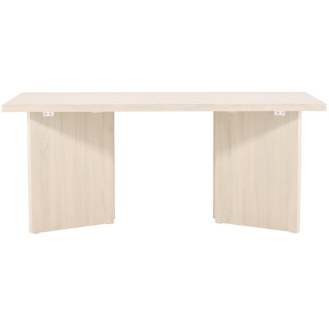 Svea - Kiva rechthoekige eettafel - 90 x 180 cm - whitewash