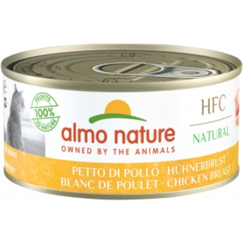 Almo Nature HFC Natural kippenborst natvoer kat (150 g) 24 x 150 g