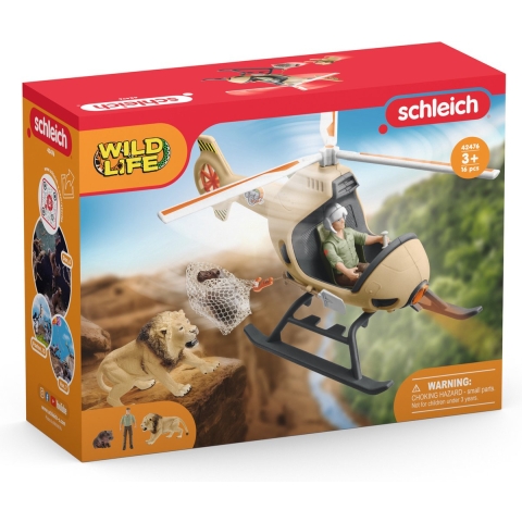 Wild Life - Helikopter dierenredding Speelfiguur