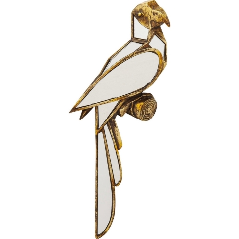 Kare Wanddecoratie Parrot Mirror