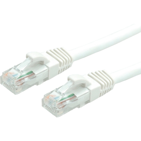 VALUE Patchkabel Kat.6A (Class EA) UTP, wit, 20 m
