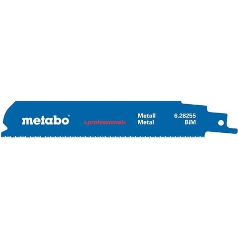 Metabo Accessoires Reciprozaagbladen (5 st.) BiM 150x1,1/1,4+1,8 - 628255000