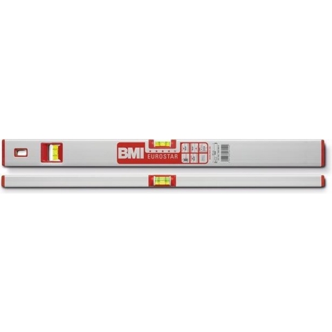 BMI Waterpas | 40 cm | aluminium zilver | ± 0,5mm/m | 1 stuk - 690040E 690040E